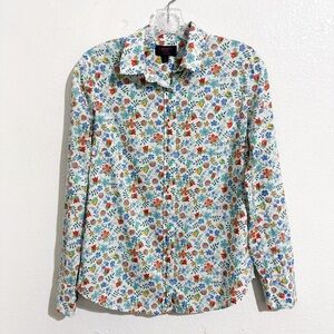 J. Crew x Liberty Slim Perfect Button Down Shirt in Edenham Floral